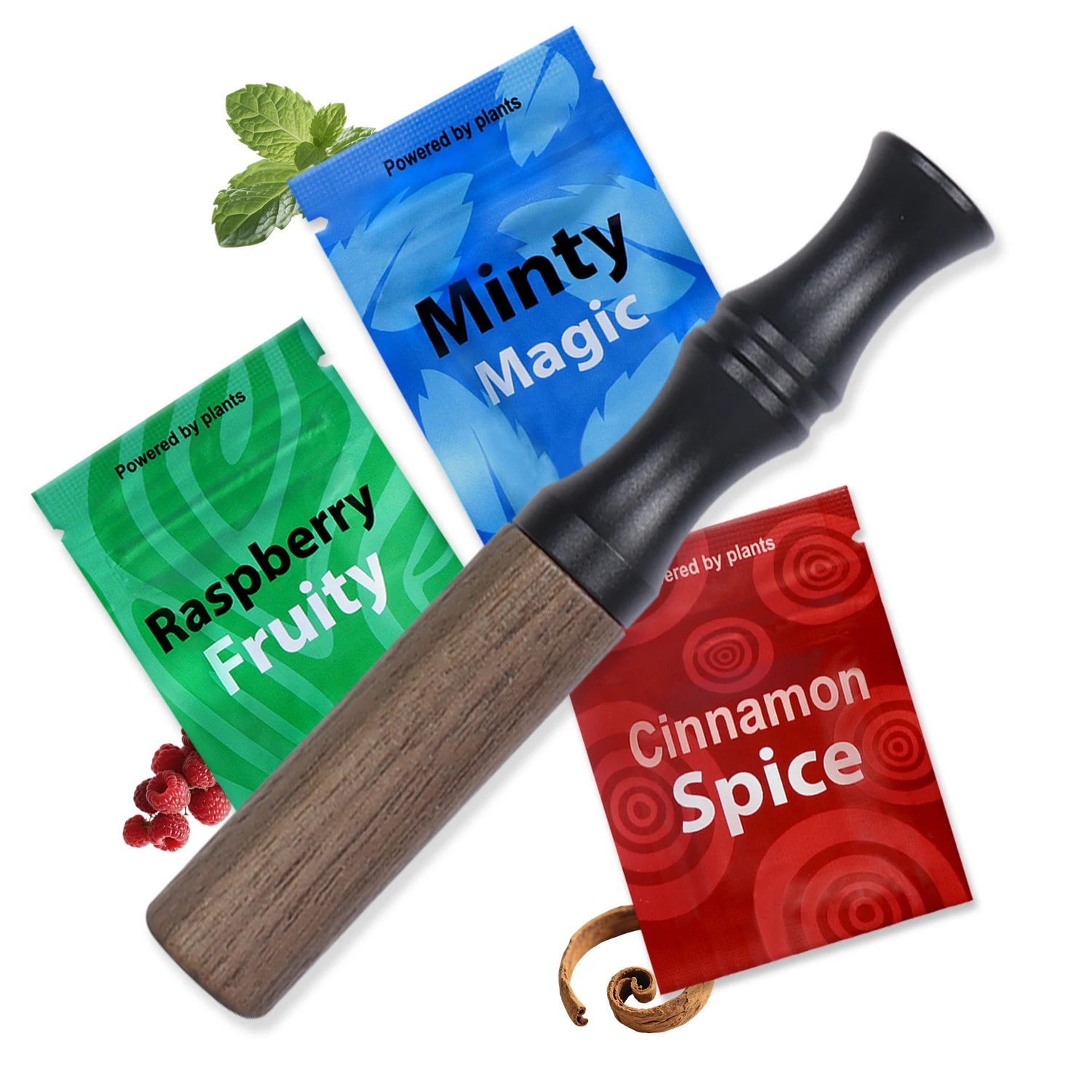 Quit Smoking Inhaler Stick Natural Flavors Stop Smoking Wood Stick Craving Relief Inhaler Smokeless Air Inhaler Aromatherapy