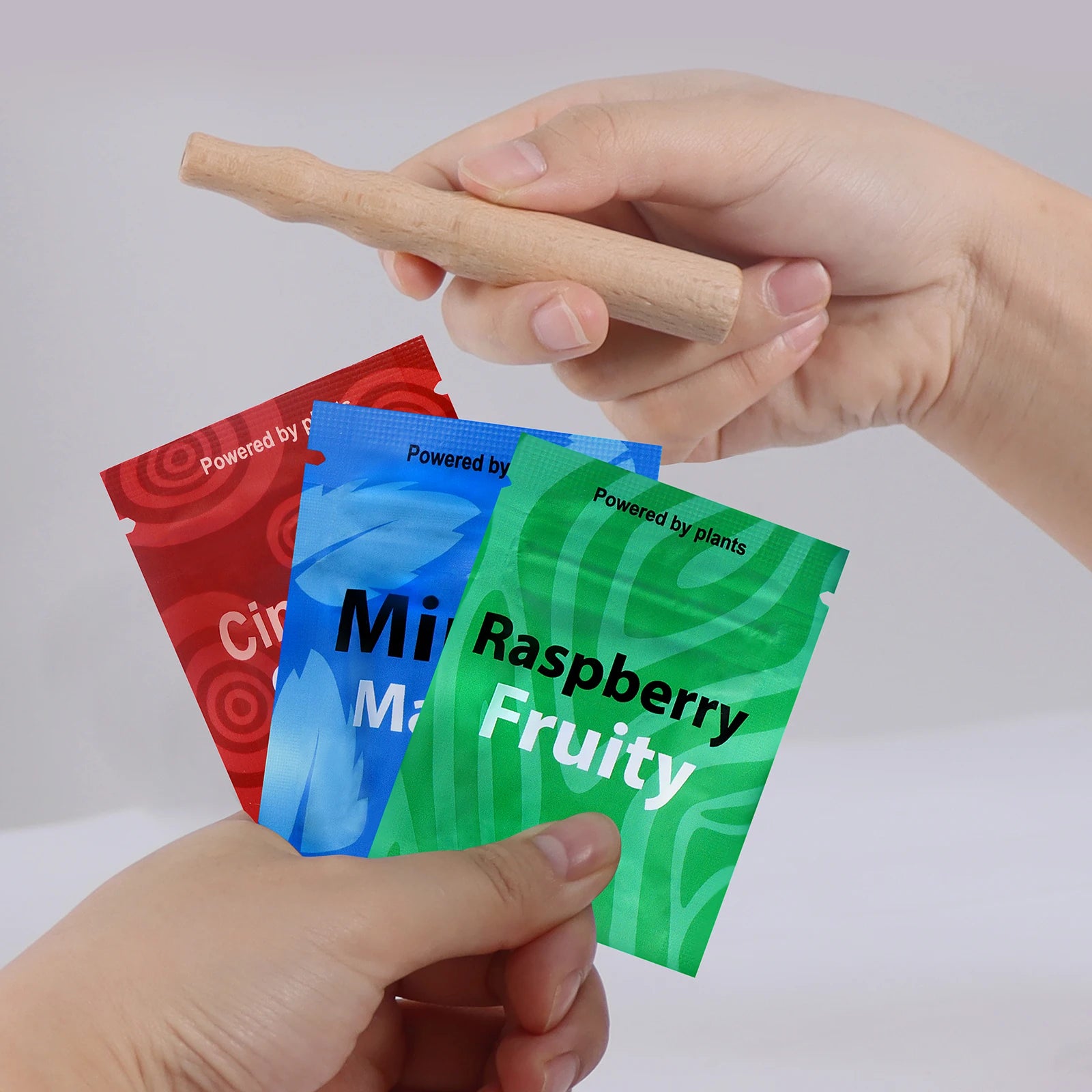 Quit Smoking Inhaler Stick Natural Flavors Stop Smoking Wood Stick Craving Relief Inhaler Smokeless Air Inhaler Aromatherapy